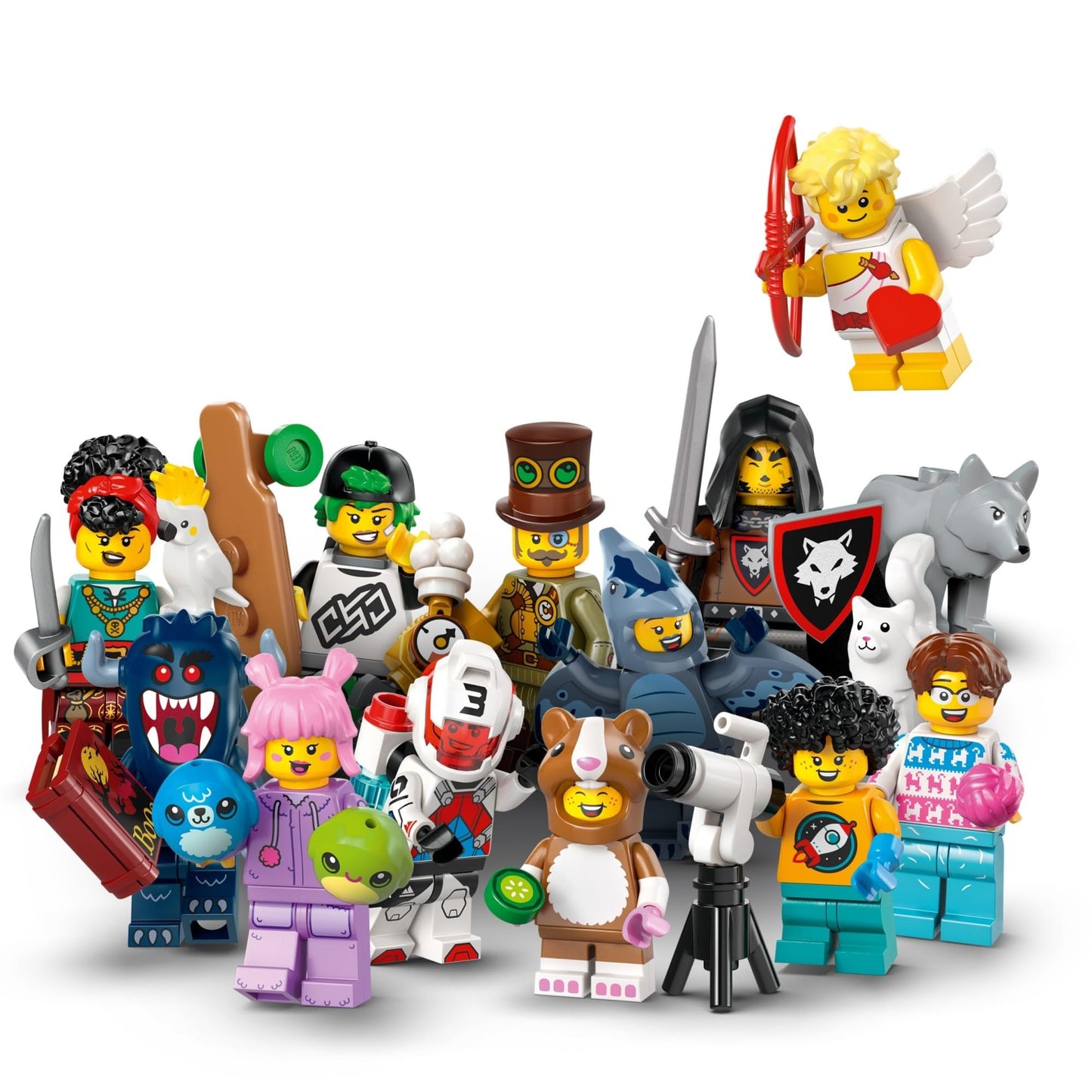 LEGO Minifigures Series 27 6-Pack – Collectible Mystery Figures for Kids 5+, 12 Possible Characters, Birthday & Gift Idea, 66795