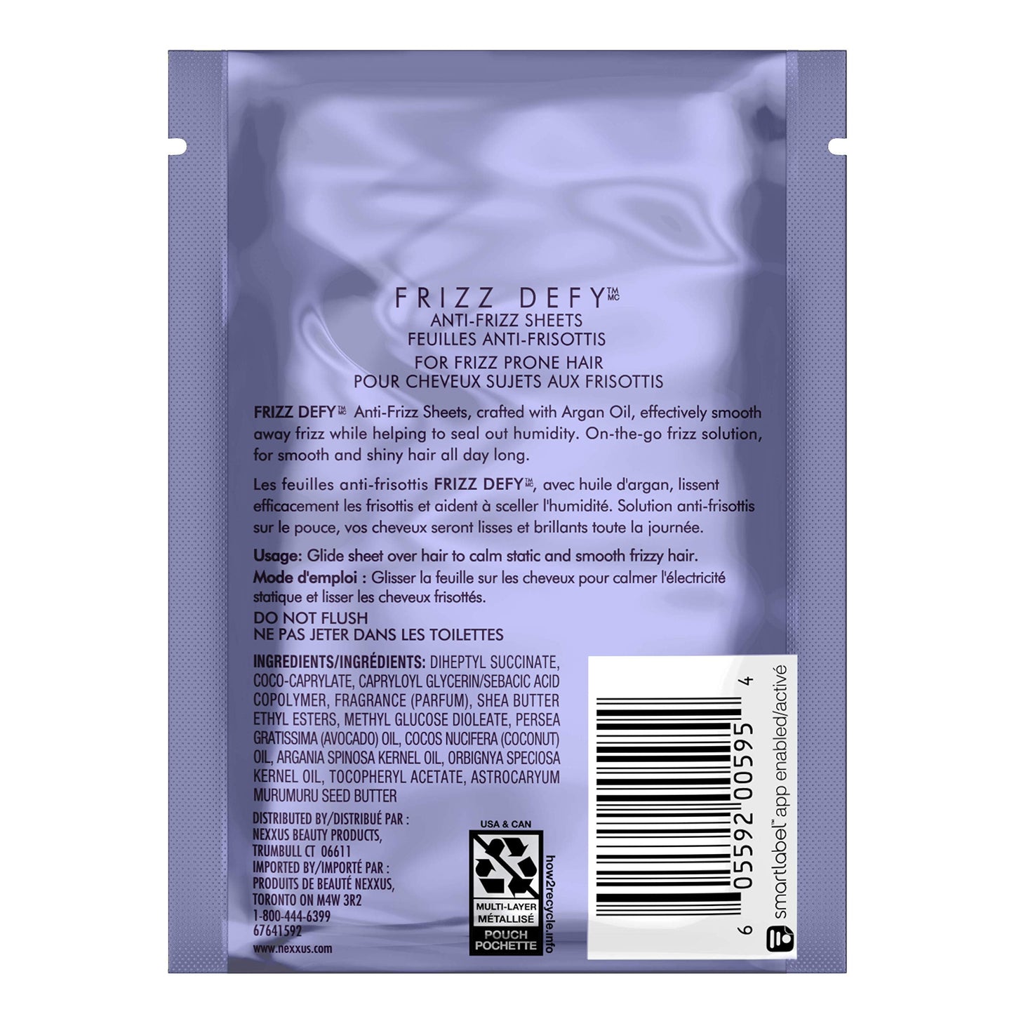 Nexxus Defy Anti-Frizz, 8 Count