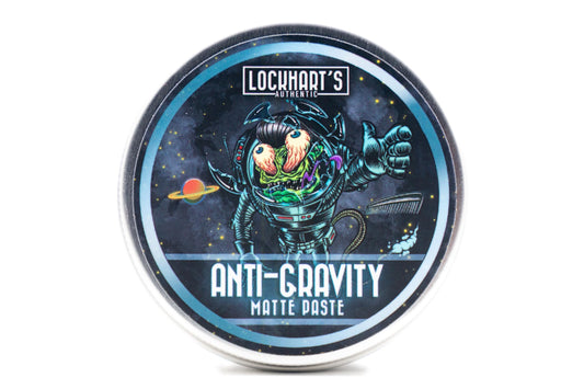 Lockhart’s Anti-Gravity Matte Paste for Men – Handcrafted Clay Pomade with Cucumber & Rosemary Extract – High Texture, Low Shine, Fortuna Scent, 3.4oz