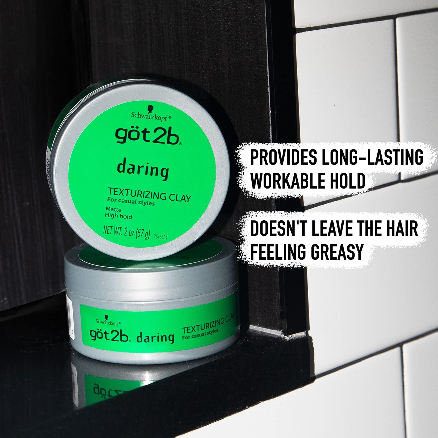 Got2b Daring Texturizing Clay, 2 oz