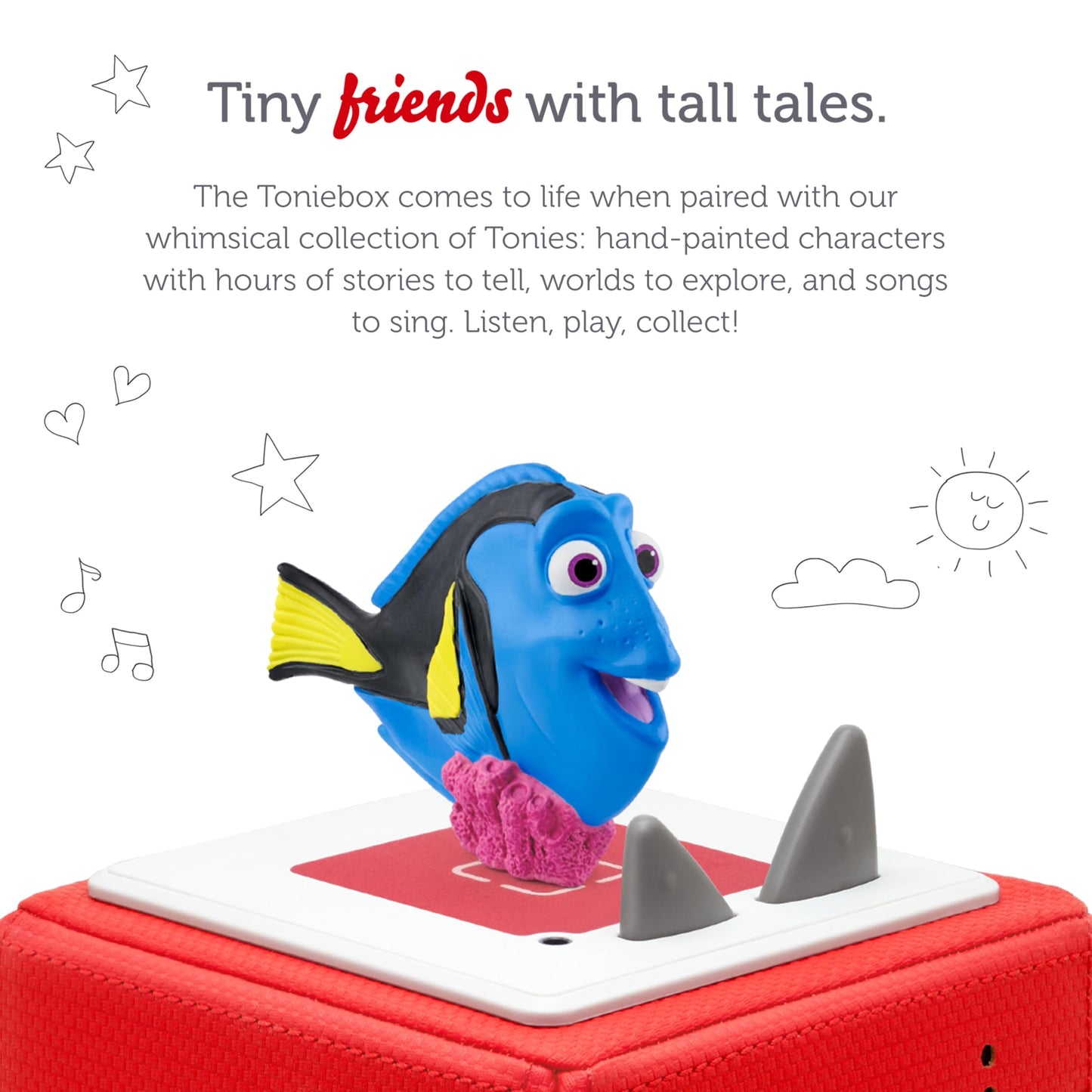 Tonies Dory Audio Toy Figurine from Disney and Pixar's Finding Dory