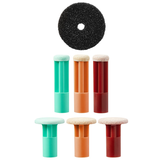 PMD Personal Microderm Replacement Discs - Includes 6 Discs and 1 Filter - For Use With Classic, Plus, Pro, Man, and Elite