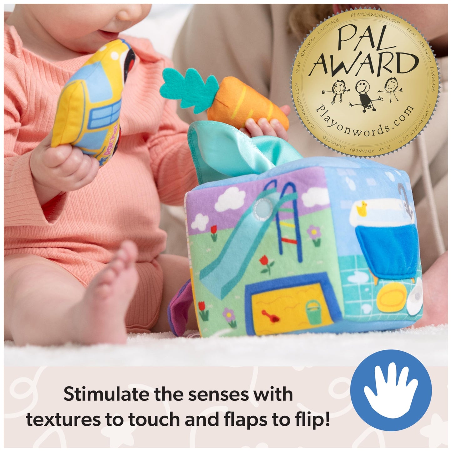 Ms. Rachel Surprise Learning Box – Educational Sensory Toys, Stuffed Animals & Activities for Babies & Toddlers Ages 0-2+