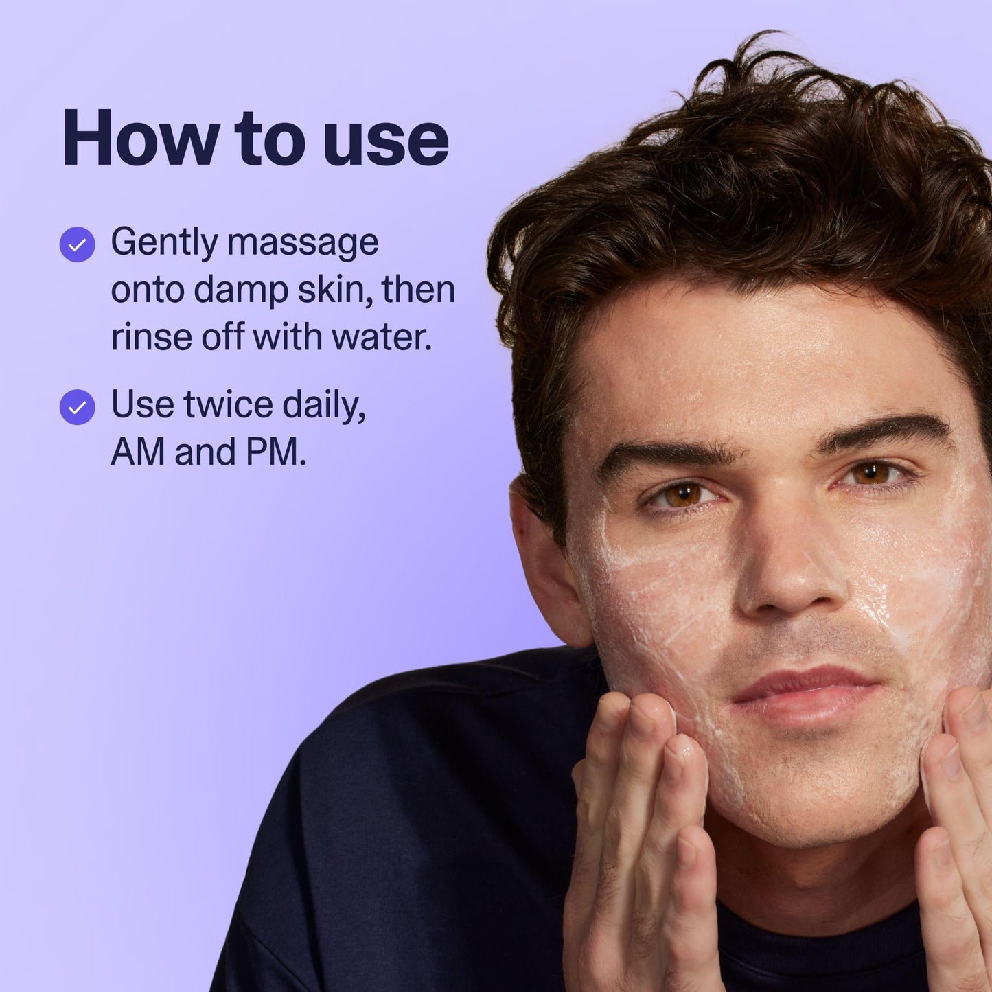 Curology Gentle Facial Cleanser, Hydrating Foaming Face Wash, for Sensitive, Dry or Oily Skin Types, 5 fl oz