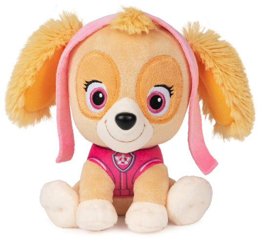 GUND Official PAW Patrol Skye in Signature Aviator Pilot Uniform Plush Toy, Stuffed Animal for Ages 1 and Up, 6" (Styles May Vary)