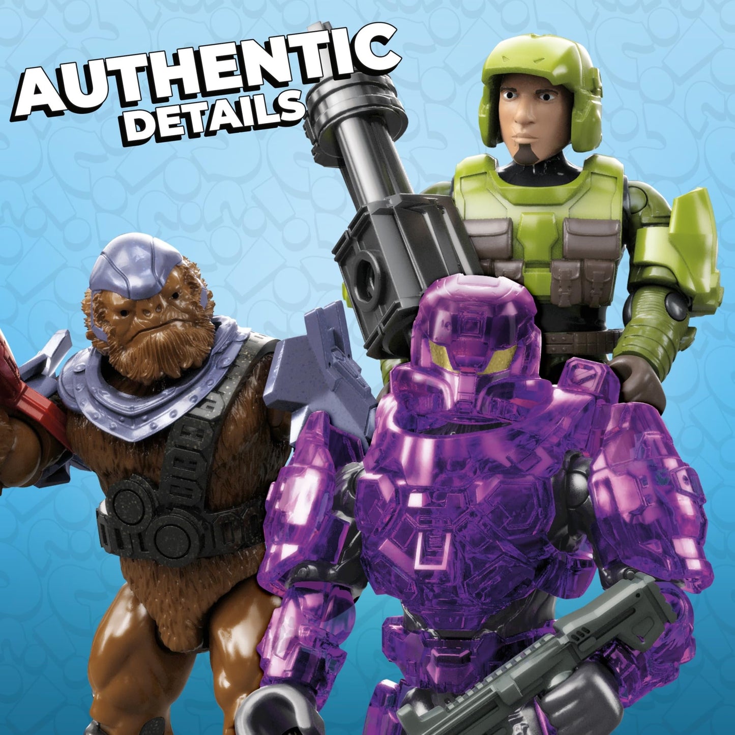 Mega Brands MegaConstrux Halo Micro Action Figures