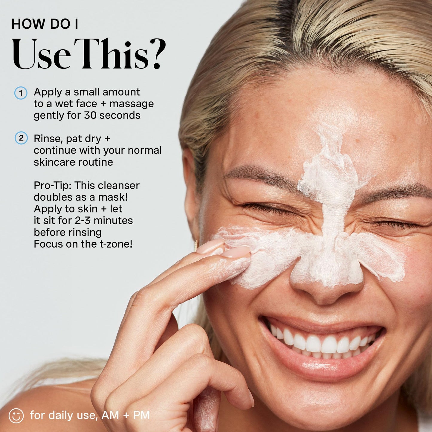 Kate Somerville EradiKate 3% Sulfur Foaming Cleanser – Daily Medicated Acne Face Wash, Balances Skin & Cleans Pores, 4 fl oz