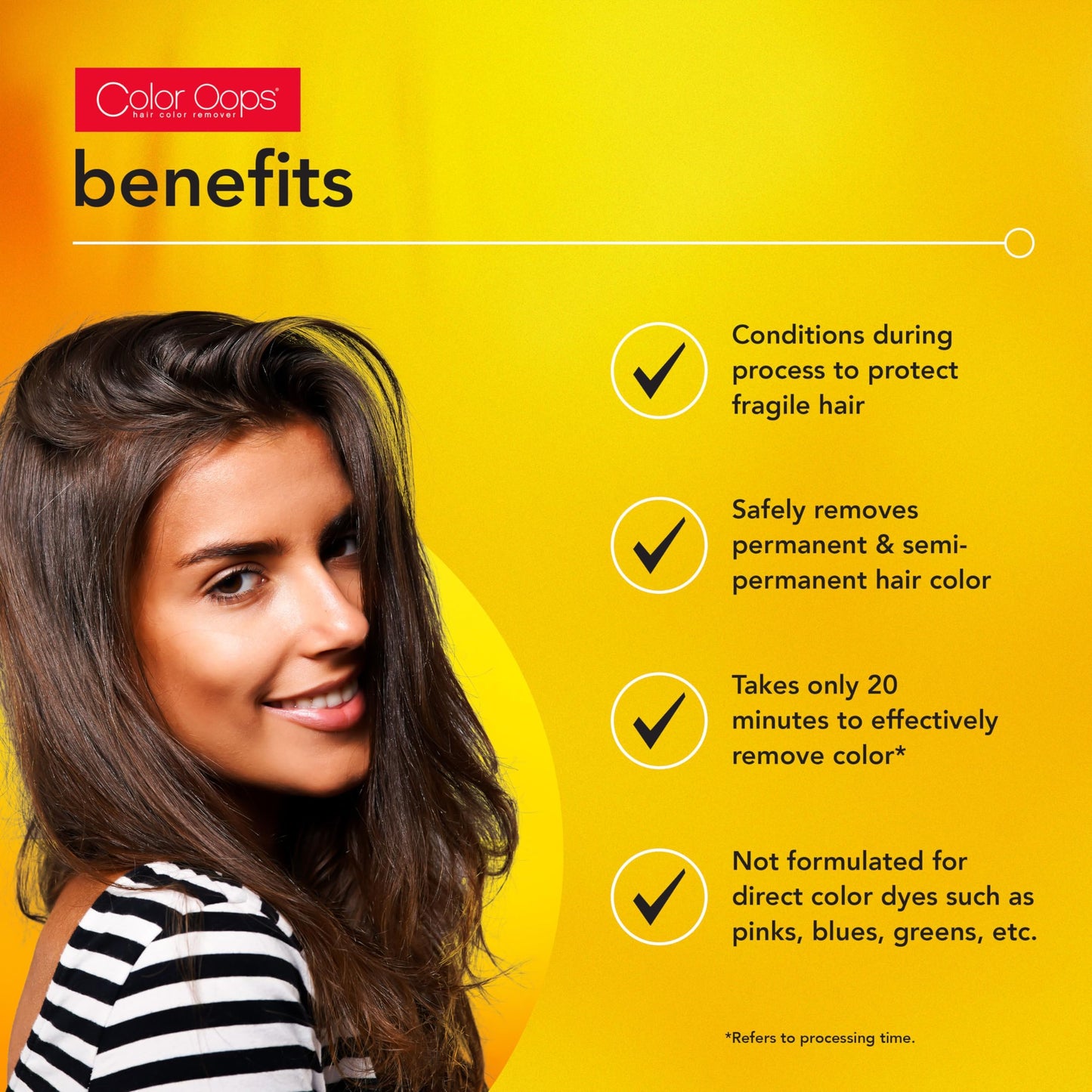 Color Oops Extra Conditioning Hair Color Remover – 1 Application, Removes Permanent & Semi-Permanent Hair Dye in 20 Mins, Ammonia & Bleach Free