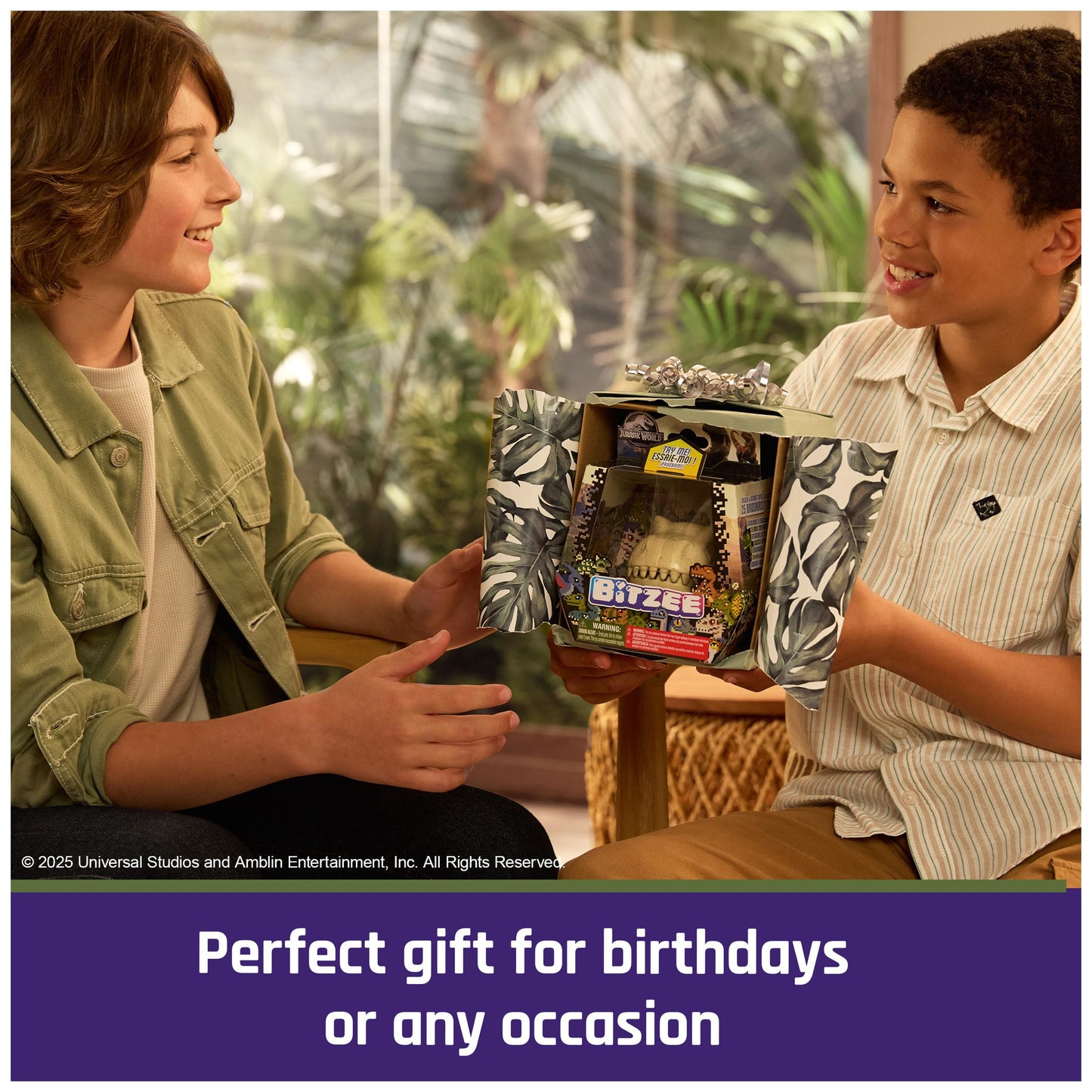 Bitzee, Jurassic World Interactive Dinosaur Toy with 25 Dinosaurs Inside, Reacts to Touch, Pods Connect & Interact, Digital Pet Kids Toys for Ages 5 and up