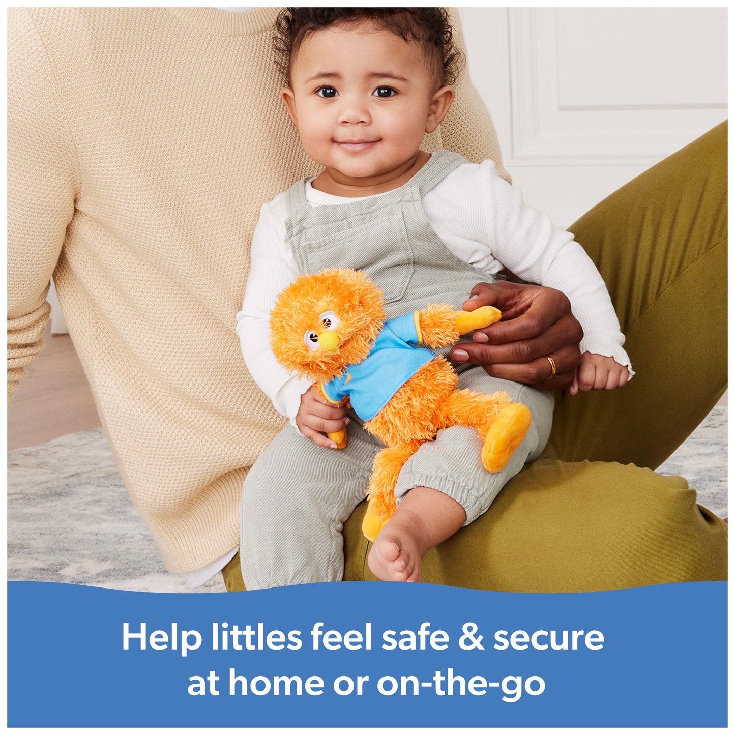 Ms. Rachel Official Herbie Cuddle & Comfort Friend Doll, 11” Premium Plush Baby Toy, Toddler Toys for Girls & Boys for Ages 6 Months to 3+