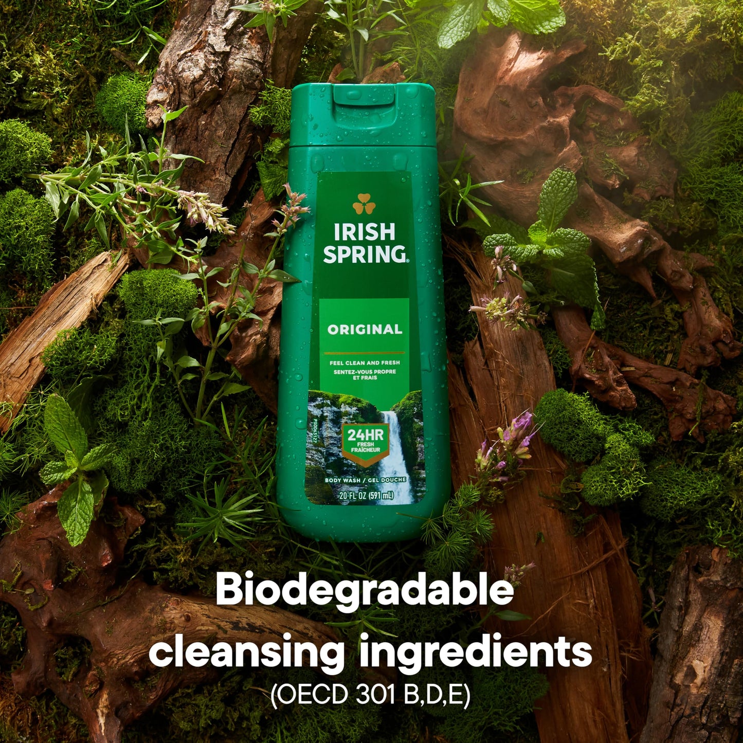 Irish Spring Original Clean Body Wash, 20 Oz, 2 Pack