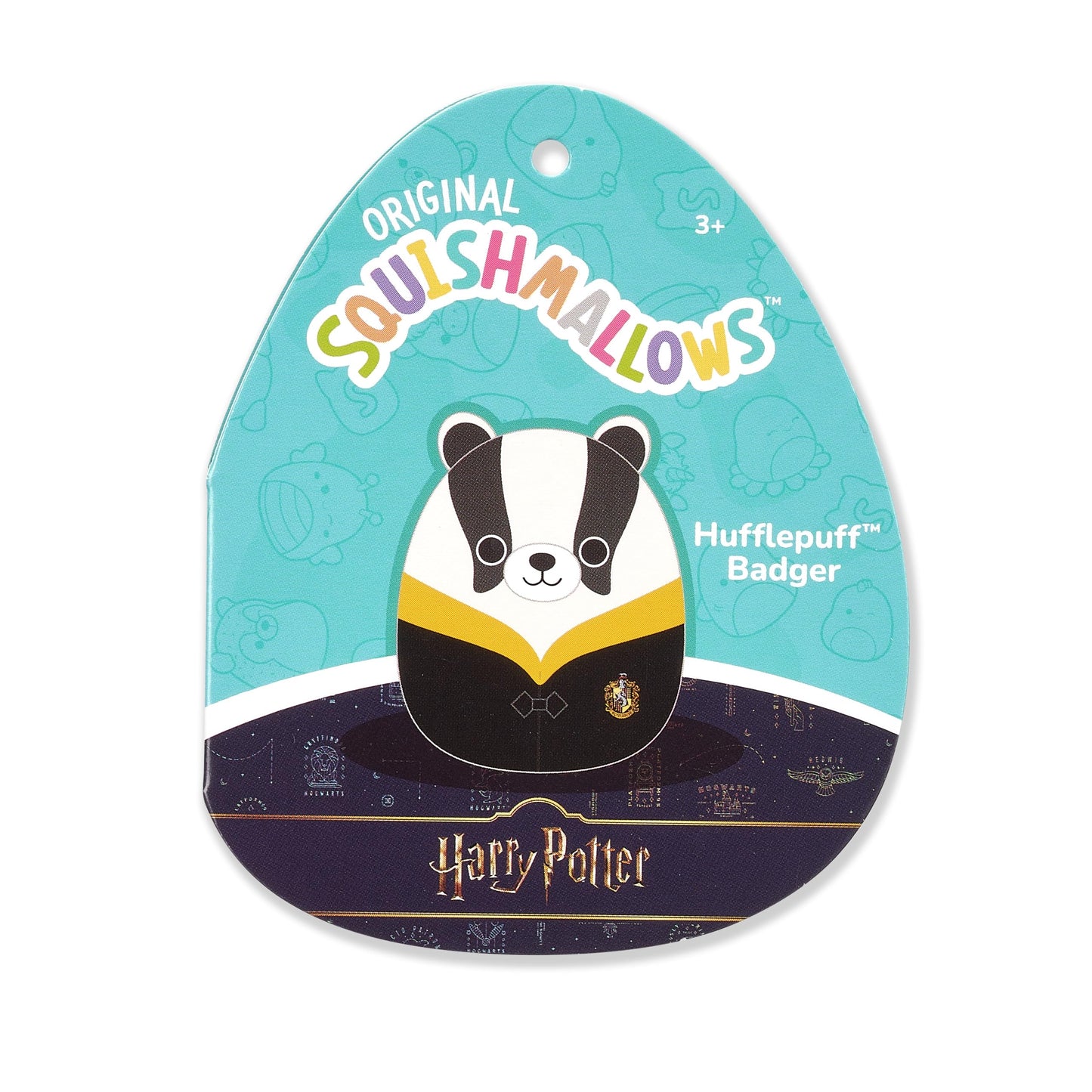 Squishmallows Original “Harry Potter” 10in Hufflepuff Badger in Hogwarts Robe Plush - Ultrasoft Official Jazwares Plush (Medium-Sized)
