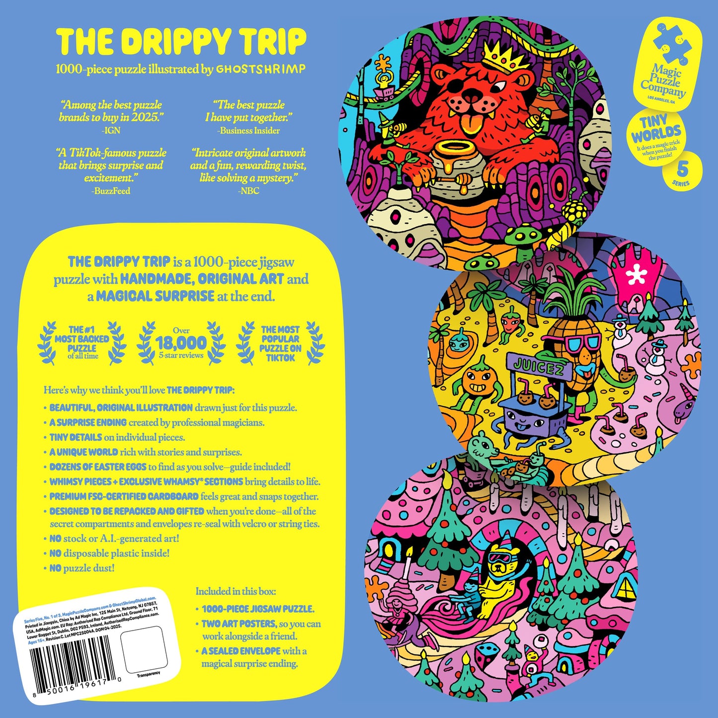The Drippy Trip • 1000-Piece Jigsaw Puzzle from The Magic Puzzle Company • Series Five