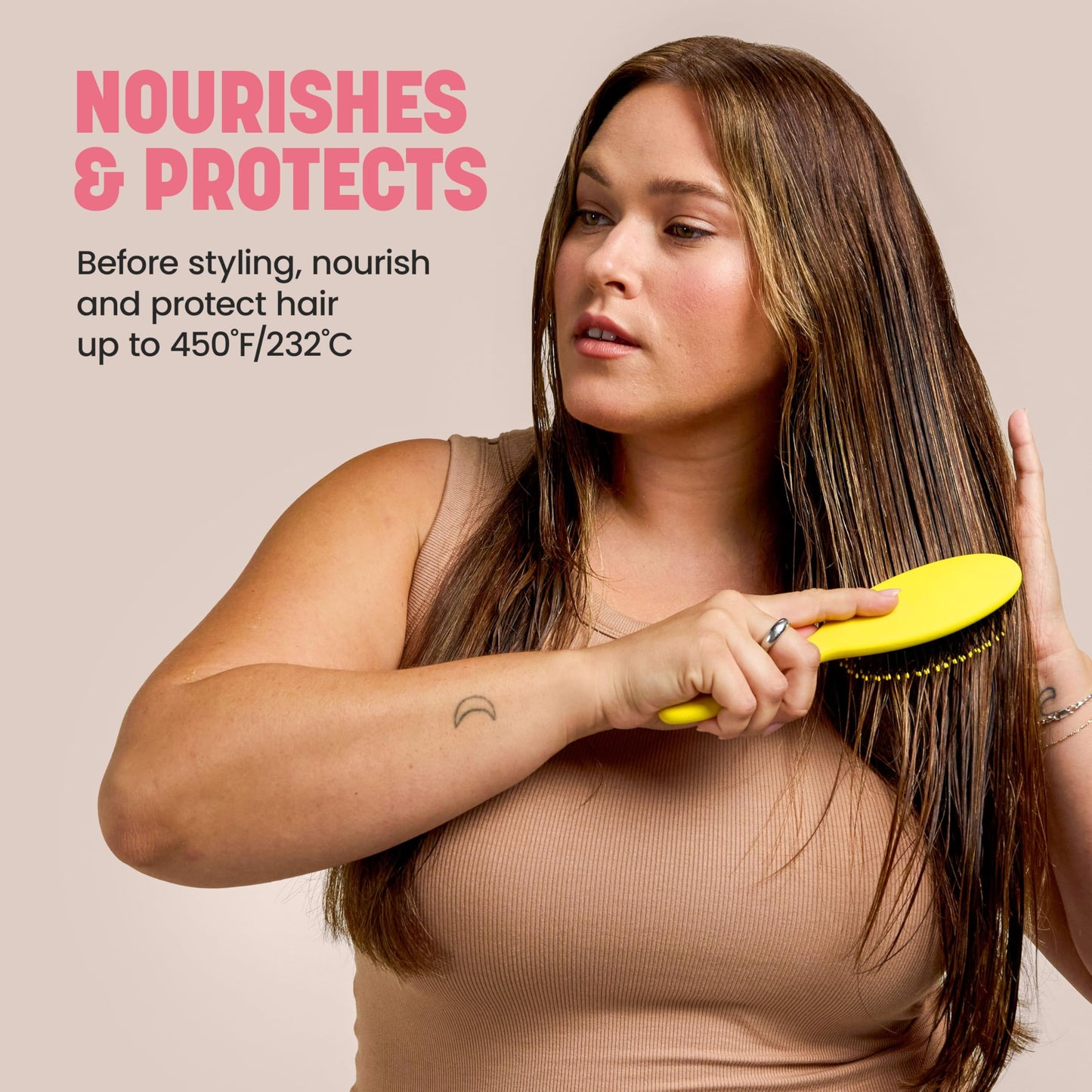 Drybar Prep Rally Prime & Prep Detangler Noir Scent – Full Size | Nourishes, Protects & Detangles Hair | Soft, Manageable, Cruelty-Free Formula