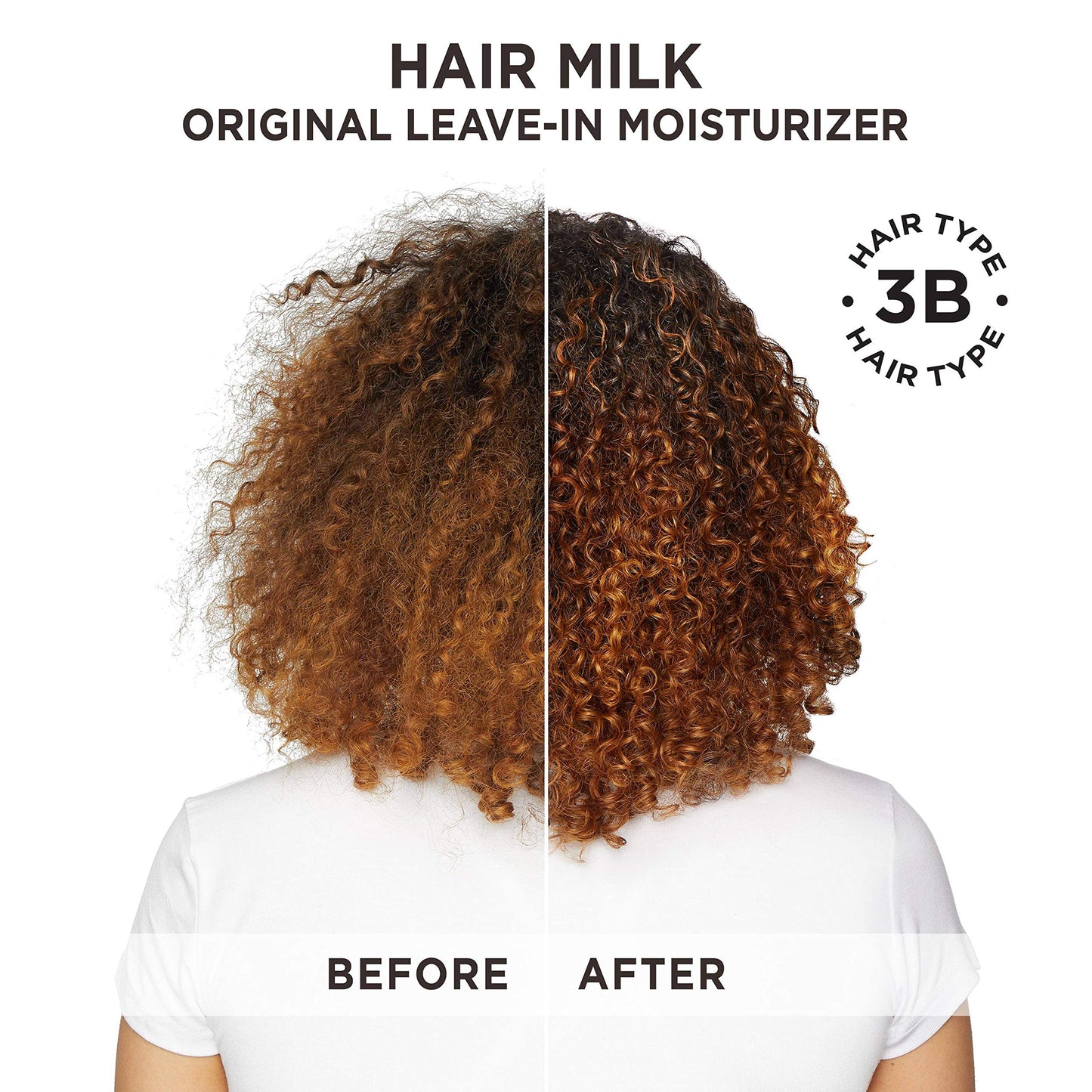 Carol's Daughter Hair Milk Original Leave-In Moisturizer for Curls, Coils & Waves with Agave & Shea Butter, 8 Fl Oz (Packaging May Vary)