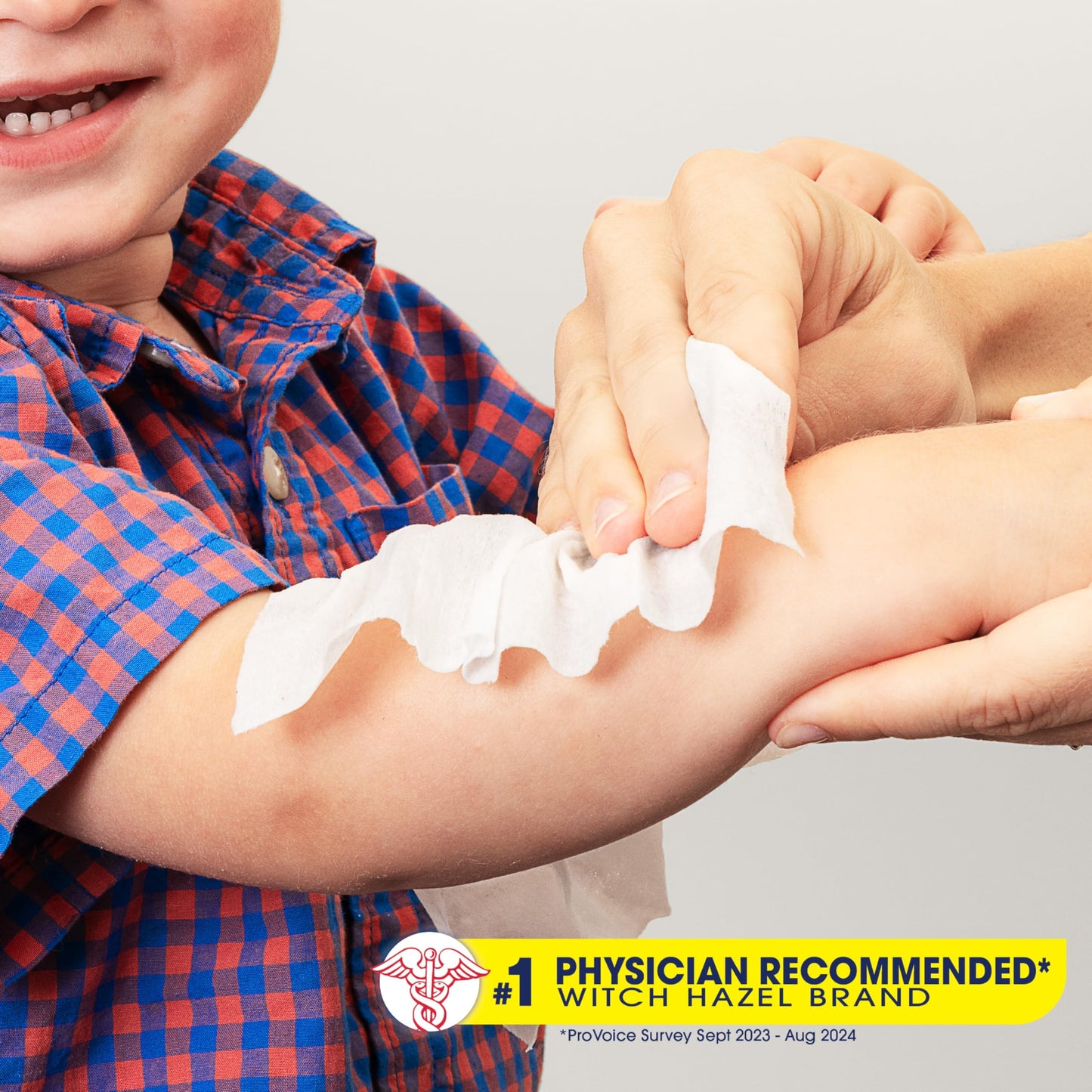 T.N. Dickinson's Witch Hazel Soothing MultiUse Cleansing Cloth, 4 Pack, 25 Cloths Per Pack,white