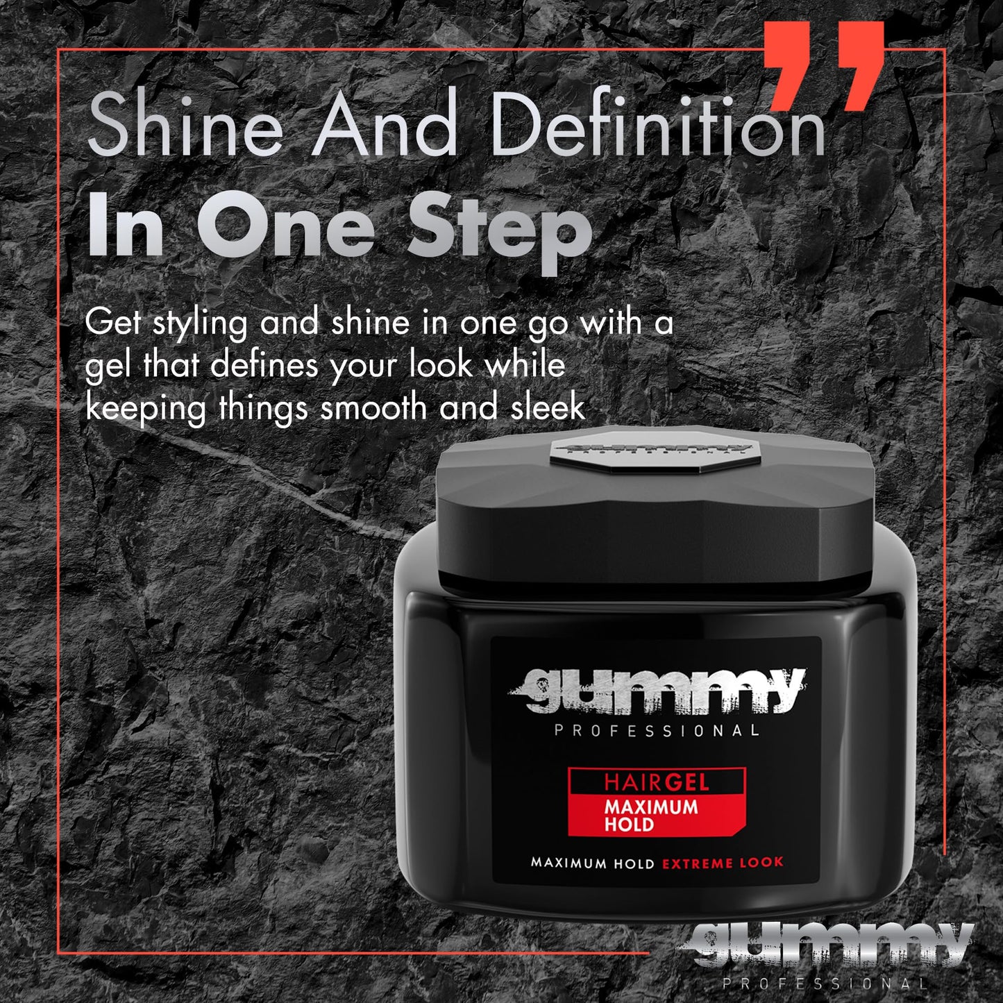 Gummy Hair Gel, 23.5 Fl Oz,Regular,700ml