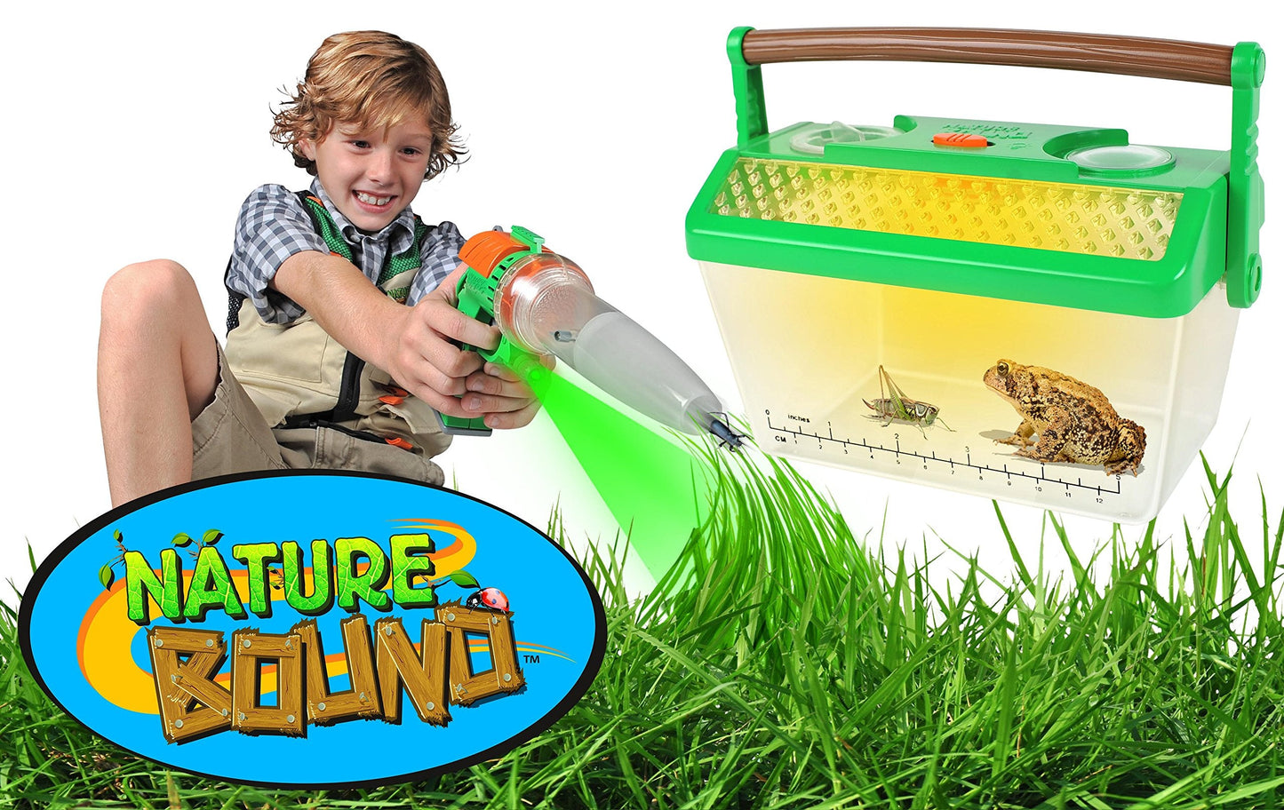 Nature Bound Bug Catcher Critter Barn | STEM Insect Exploration Kit for Kids 3+ | Outdoor & Indoor Bug Collecting with Light