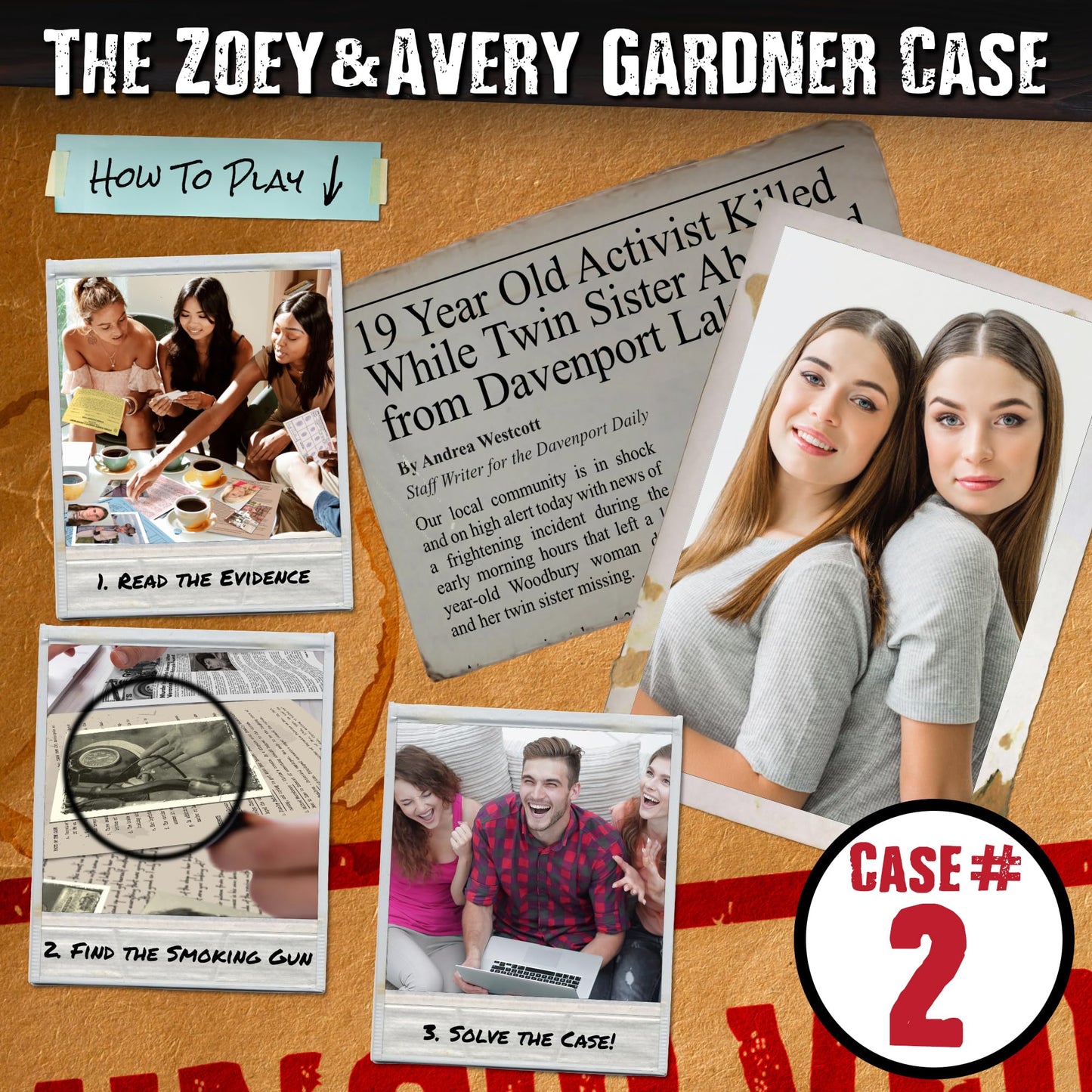 Unsolved Case Files - 2 Case Bundle – Harmony Ashcroft and Avery Gardner Cases