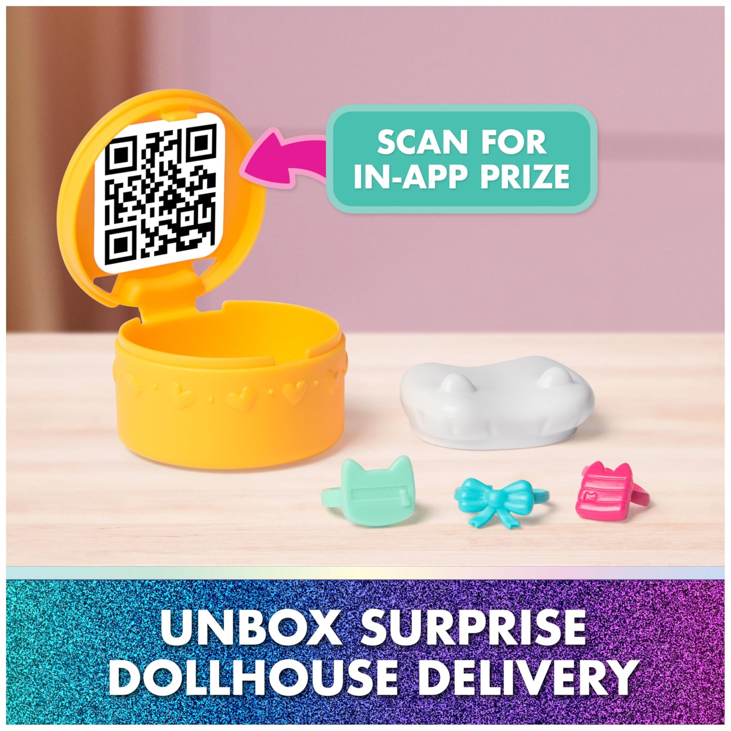 Gabby's Dollhouse: The Movie, Cat-Venture Crew Pack, 11-Piece Toy Figure Set with Accessories, Kids Toys for Girls & Boys Ages 3 and Up